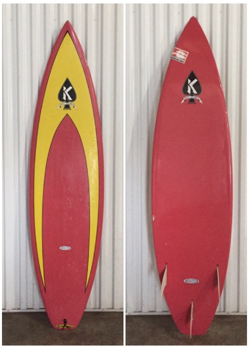 6'0" Matt Kechele shortboard - Hawaii Surfboard Rentals