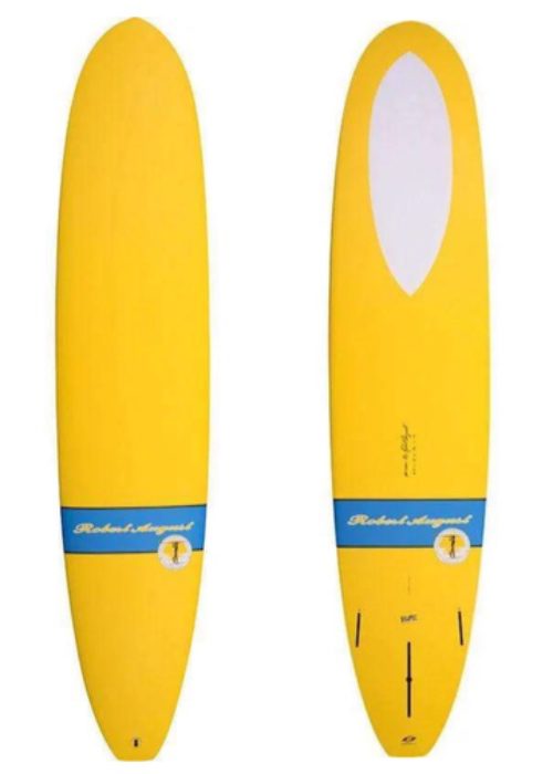 9'6" length, 23" width, 2.0" thickness, 77.6L volume